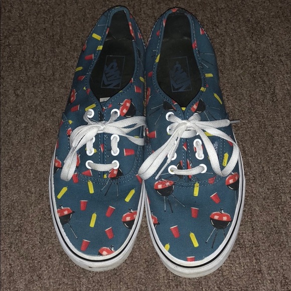 Vans Other - Vans Men’s BBQ theme size 11.5